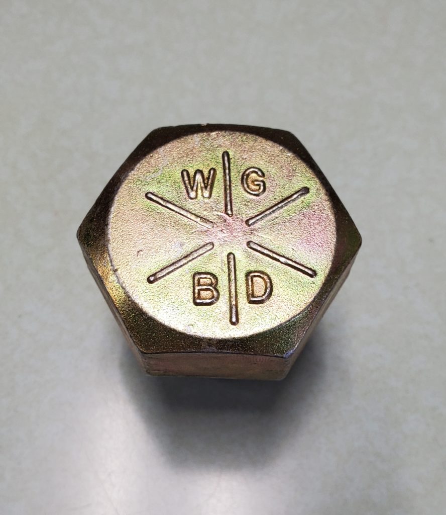 Common ASTM InchSeries Bolt Grade Markings WilsonGarner