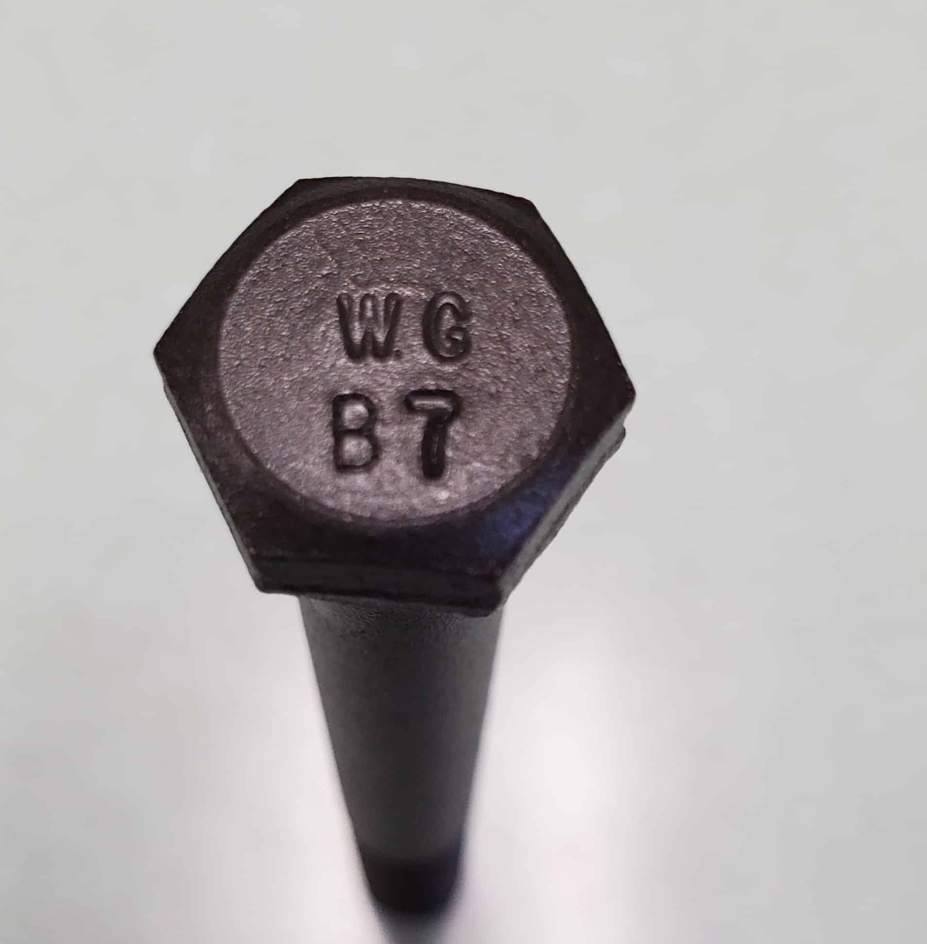 Common ASTM InchSeries Bolt Grade Markings WilsonGarner