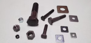a handful of fasteners in a variety of materials